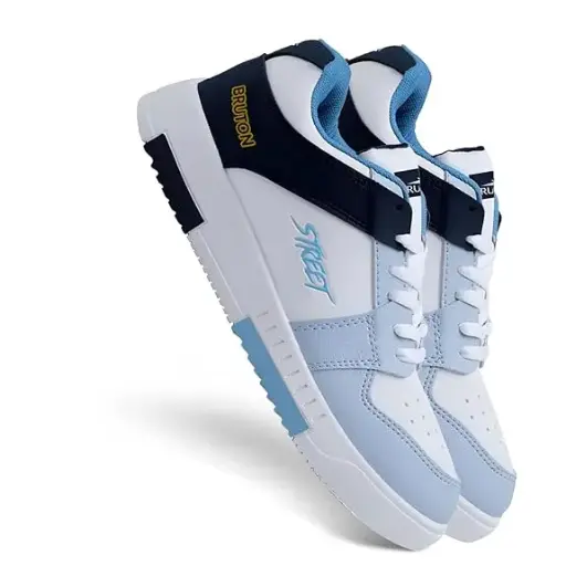 BRUTON Men's TARZEN-0340 Casual Sneaker Shoes with Synthetic Upper Lightweight Comfortable Mid Top Sneaker Shoes for Men's & Boy's                                Click on the link below and get a discount of Rs. 50.